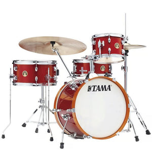 Tama LJK48H4-CPM Club-JAM 4-Pieces Basic Kit Drum Set, Cymbals NOT included, Candy Apple Mist