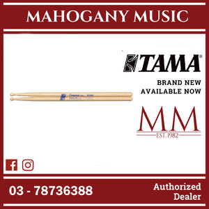 Tama O215-B Original Series 5B Japanese Oak Drumsticks, Ball Tip