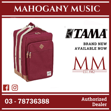 Tama TCB01WR Powerpad Designer Collection Cajon Bag, Wine Red
