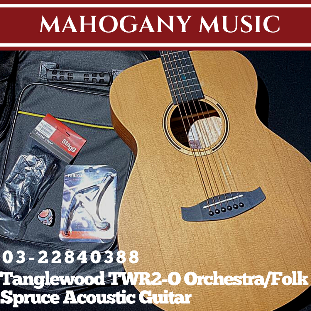 Tanglewood TWR2-O Orchestra/Folk Spruce Acoustic Guitar