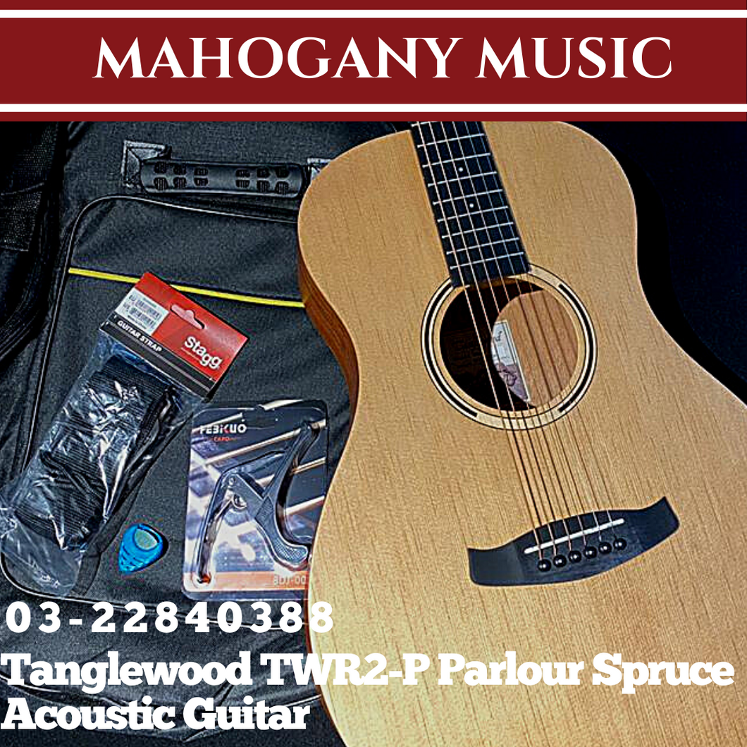 Tanglewood TWR2-P Parlour Spruce Acoustic Guitar