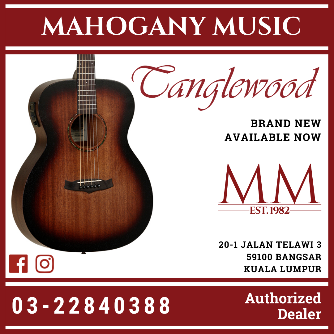 Tanglewood TWCR OE Orchestra Mahogany Acoustic Guitar Mahogany Music
