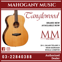 Tanglewood TWJFE Orchestra Solid Cedar Acoustic Guitar