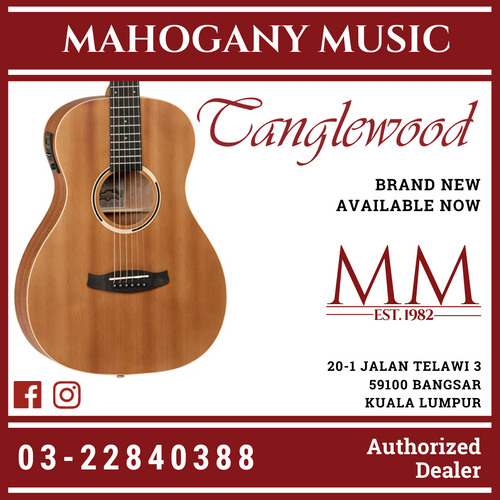 Tanglewood TWR2-PE Parlour Spruce Acoustic Guitar