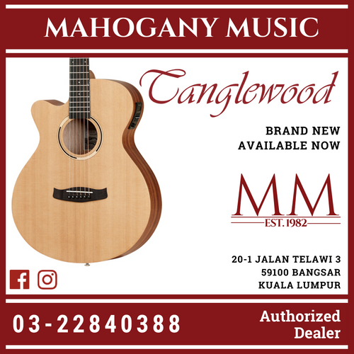 Tanglewood TWR2-SFCE-LH  Left Handed Super Folk Spruce Acoustic Guitar
