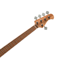 Bacchus WJB5-630-RSM/M-PTL-SOB Universe Series Roasted Maple 5-String Electric Bass, Pastel Sonic Blue