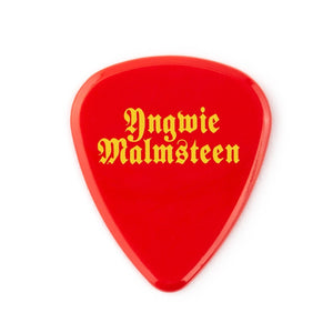 Dunlop YJMP02RD Yngwie Malmsteen Pick, Red 2.0MM 6-Pack