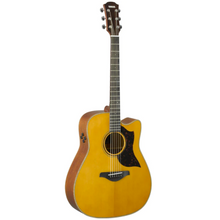 Yamaha A3R ARE Dreadnought Cutaway Acoustic-Electric Guitar with Xvive U2 Wireless Guitar System - Vintage Natural
