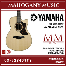 Yamaha AC3M ARE Concert Cutaway Acoustic-Electric Guitar with Hard Bag