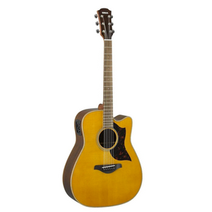 Yamaha AC3R ARE Concert Cutaway Acoustic-Electric Guitar with Xvive U2 Wireless Guitar System