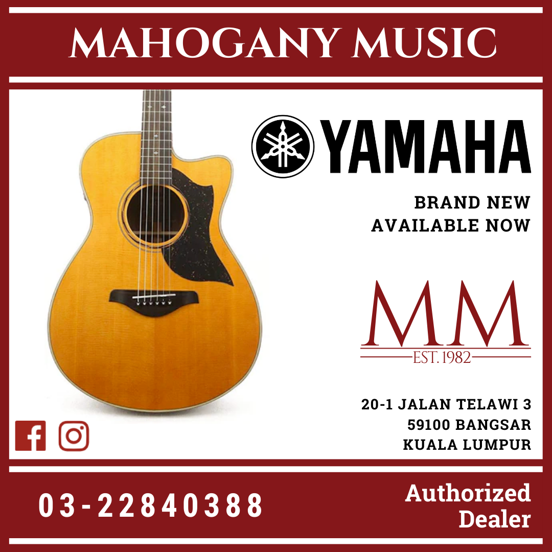 Yamaha AC5R ARE Concert Cutaway Acoustic Electric Guitar with