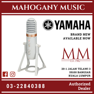 Yamaha AG01 Live Streaming USB Condenser Microphone - White