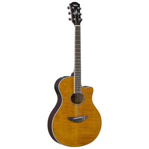 Yamaha APX600FM Flame Maple Top Acoustic-Electric Guitar - Amber