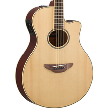 Yamaha APX600 Thin-line Cutaway Acoustic-Electric Guitar - Natural