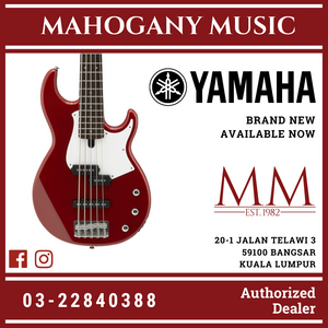 Yamaha BB235 5-string Electric Bass Guitar - Rasberry Red