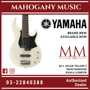 Yamaha BB235 5-string Electric Bass Guitar - Vintage White