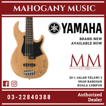 Yamaha BB235 5-string Electric Bass Guitar - Yellow Natural Satin