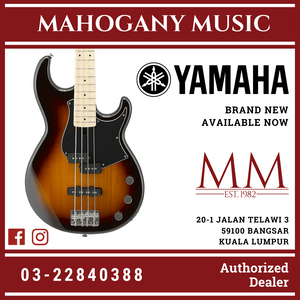 Yamaha BB434M 4-string Electric Bass Guitar - Tobacco Brown Sunburst