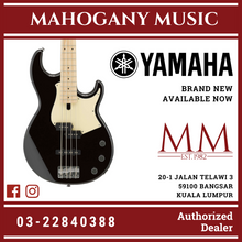 Yamaha BB434M 4-string Electric Bass Guitar Package - Black