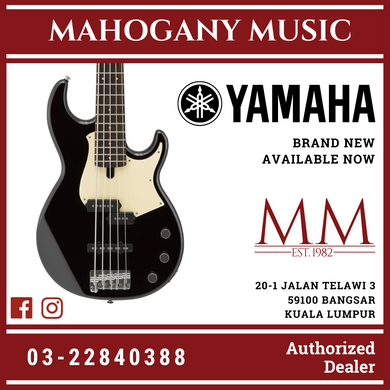 Yamaha BB435 5-string Electric Bass Guitar - Black