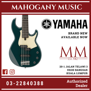 Yamaha BB435 5-string Electric Bass Guitar - Teal Blue