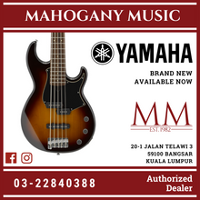 Yamaha BB435 5-string Electric Bass Guitar - Tobacco Brown Sunburst