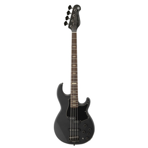 Yamaha BB734A 4-string Electric Bass Guitar with Gator Guitar Hardcase - Matte Translucent Black
