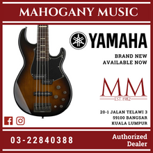 Yamaha BB735A 5-string Electric Bass Guitar - Dark Coffee Sunburst