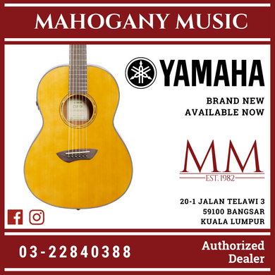 Yamaha CSF-TA TransAcoustic Parlor Size - Vintage Natural Gloss