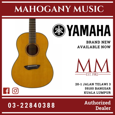 Yamaha CSF1M Compact Folk 6-string Acoustic-Electric Guitar - Vintage Natural