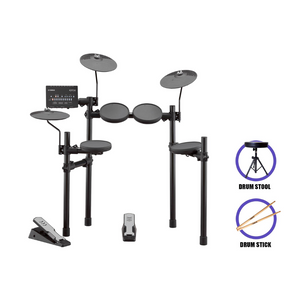 Yamaha Digital Drum DTX402K Electronic Drum Set with Headphone, Stool and Drumsticks