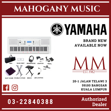 Yamaha EZ-300 61-key Portable Arranger with Lighted Keys 11 in 1 Premium Package