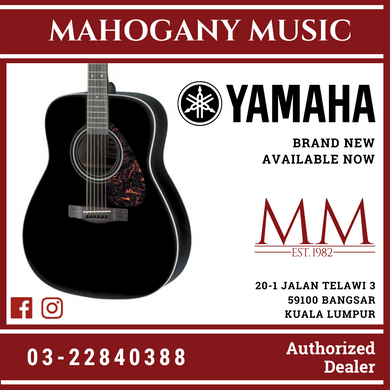 Yamaha F370 Full Size Acoustic Guitar - Black