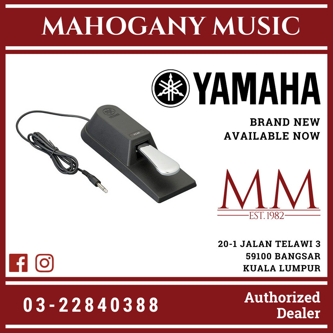 fc4a sustain pedal Yamaha FC4A Sustain Pedal / Foot Switch – Mahogany Music