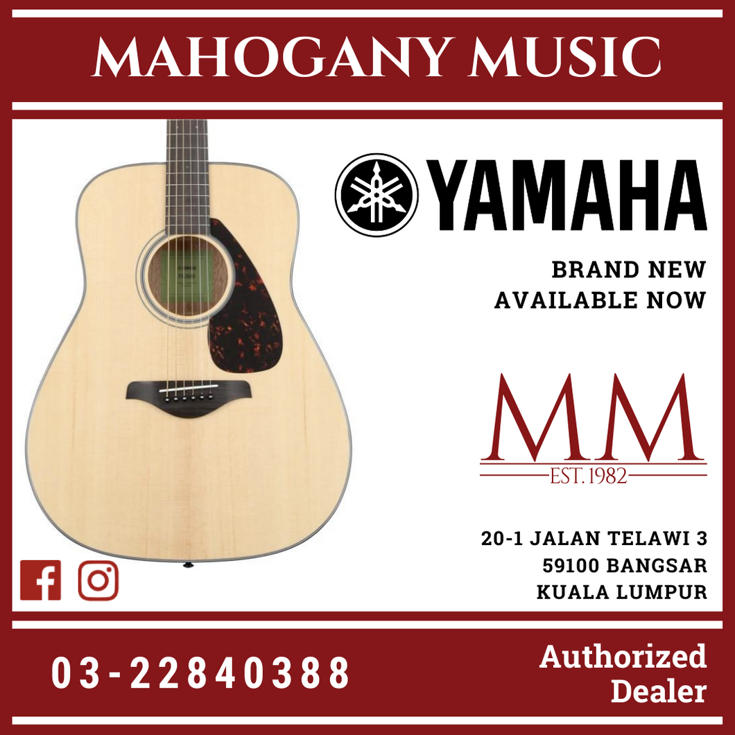 Yamaha FG800 Dreadnought Acoustic Guitar - Natural