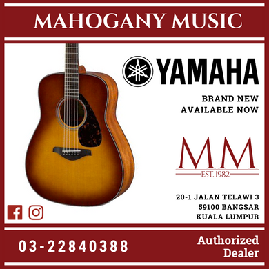 Yamaha FG800 Dreadnought Acoustic Guitar - Sand Burst