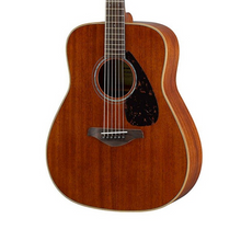 Yamaha FG850 Dreadnought Acoustic Guitar w/FREE Gator GB-4G Acoustic Guitar Bag - Natural