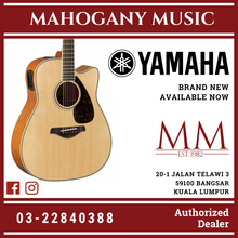 Yamaha FGX820C Dreadnought Cutaway Acoustic-Electric Guitar - Natural