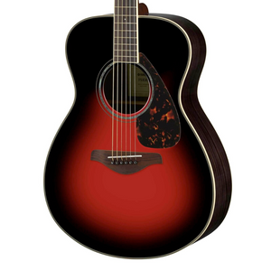 Yamaha FS830 Concert Acoustic Guitar w/FREE Gator GB-4G Acoustic Guitar Bag - Dusk Sun Red