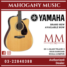 Yamaha FX370C Cutaway Acoustic-Electric Guitar with Pickup - Natural