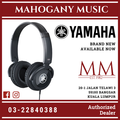 Yamaha HPH-100 Dynamic Closed Headphones - Black