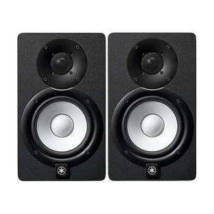 Yamaha HS5 Powered Studio Monitor with Gator Desktop Monitor Stands - Black (Pair)