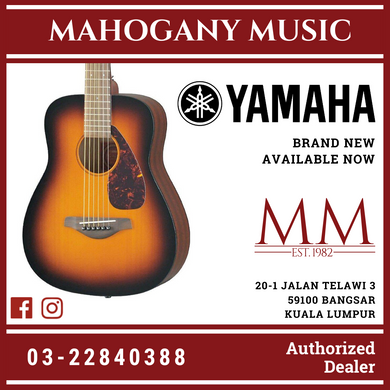 Yamaha JR2S 3/4-size Dreadnought Acoustic Beginner Guitar for 8-12 years old - Tobacco Brown Sunburst