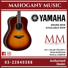 Yamaha LL-TA TransAcoustic Dreadnought Acoustic-Electric Guitar with Hard Bag - Brown Sunburst