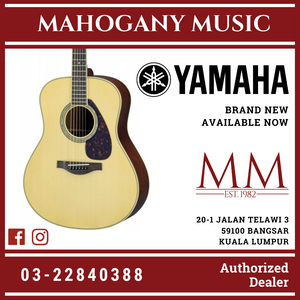 Yamaha LL6M ARE Original Jumbo Acoustic-Electric Guitar with Amplifier and Hard Bag - Natural