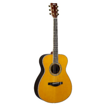 Yamaha LS-TA TransAcoustic Concert Acoustic-Electric Guitar with Hard Bag - Vintage Tint