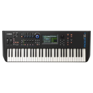 Yamaha MODX6+ 61 Semi-weighted Key Synthesizer with Damper Pedal Package