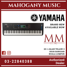 Yamaha MODX8+ 88 GHS-weighted Key Synthesizer with Yamaha ORIGINAL Padded Bag
