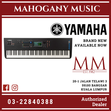 Yamaha MODX8+ 88 GHS-weighted Key Synthesizer with Damper Pedal Package (MODX 8+ / MODX-8+)