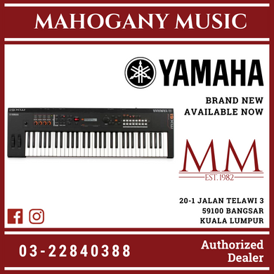 Yamaha MX-61 61-Key Music Synthesizer V2 - Black